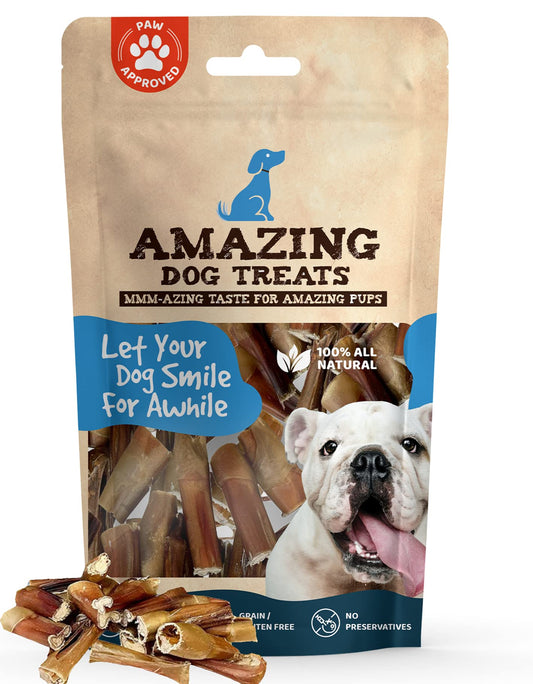 Premium Bully Stick Bites Natural Beef