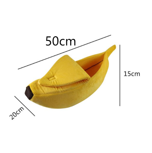Banana Shaped Cozy Bed