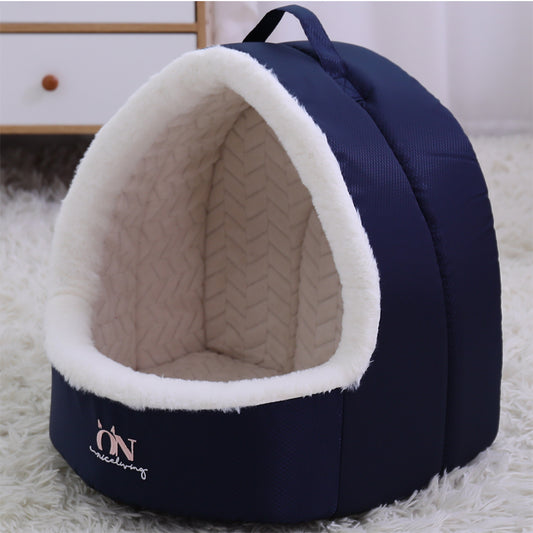 Closed Litter Box Bed