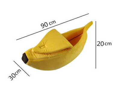 Banana Shaped Cozy Bed