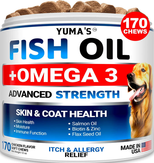 Omega 3 Fish Oil Chews Skin