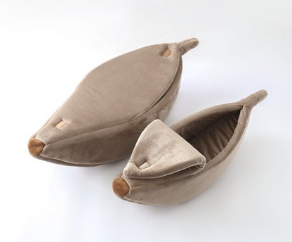 Banana Shaped Cozy Bed